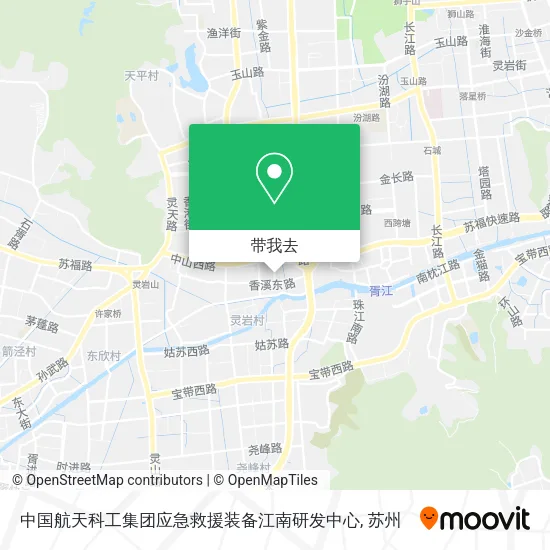 中国航天科工集团应急救援装备江南研发中心地图