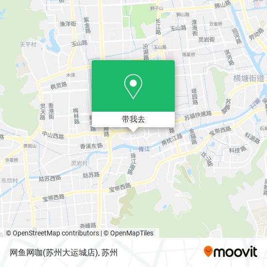 网鱼网咖(苏州大运城店)地图