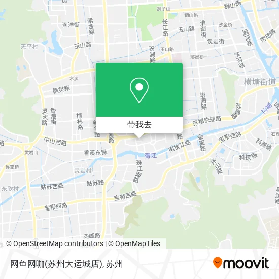 网鱼网咖(苏州大运城店)地图