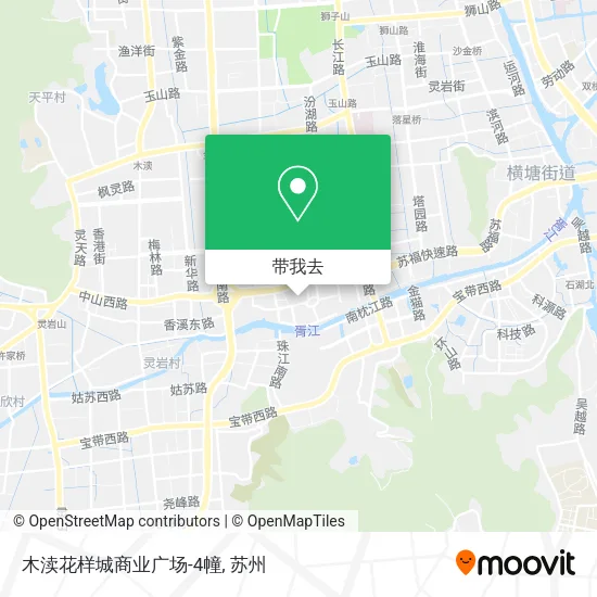 木渎花样城商业广场-4幢地图