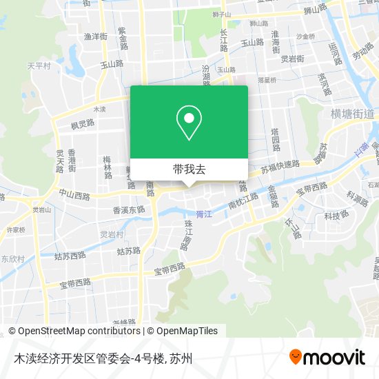 木渎经济开发区管委会-4号楼地图