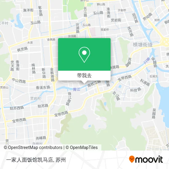 一家人面饭馆凯马店地图