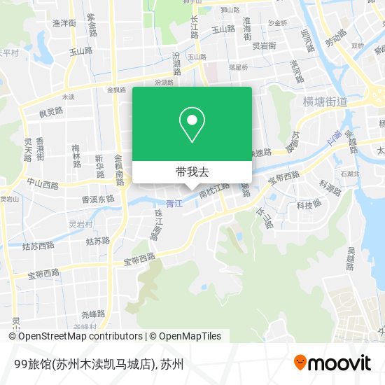 99旅馆(苏州木渎凯马城店)地图