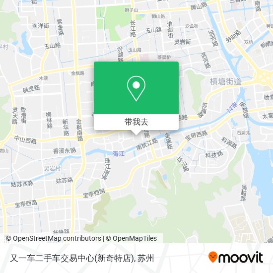 又一车二手车交易中心(新奇特店)地图