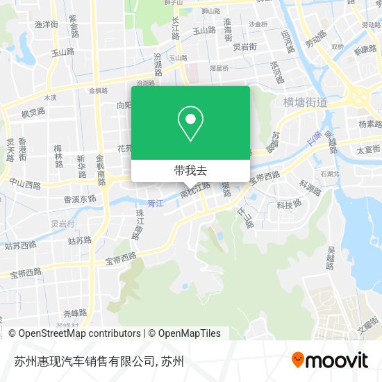 苏州惠现汽车销售有限公司地图