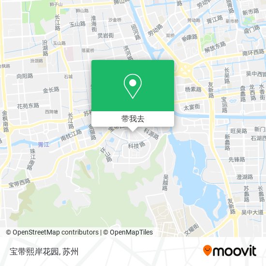 宝带熙岸花园地图