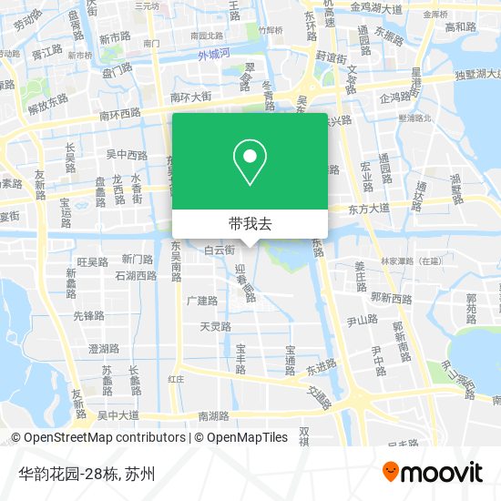 华韵花园-28栋地图