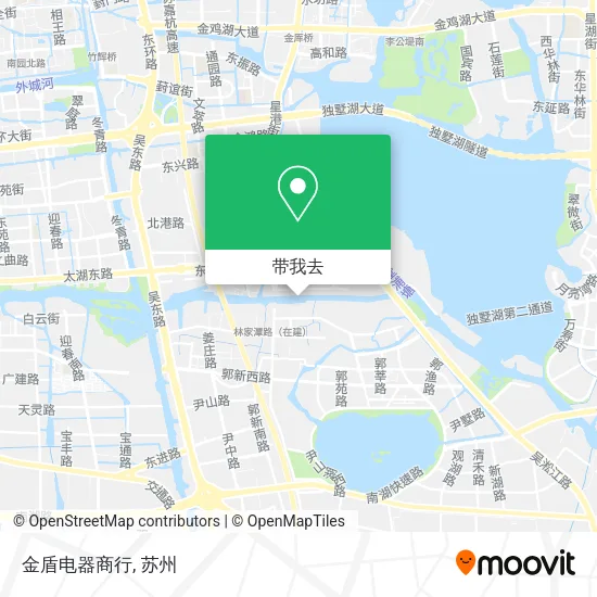 金盾电器商行地图