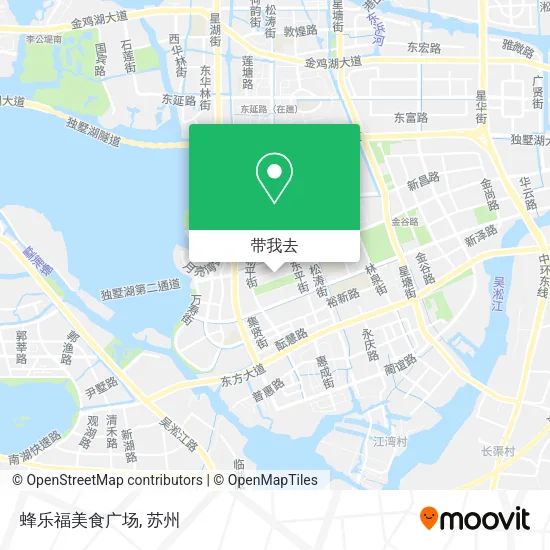 蜂乐福美食广场地图