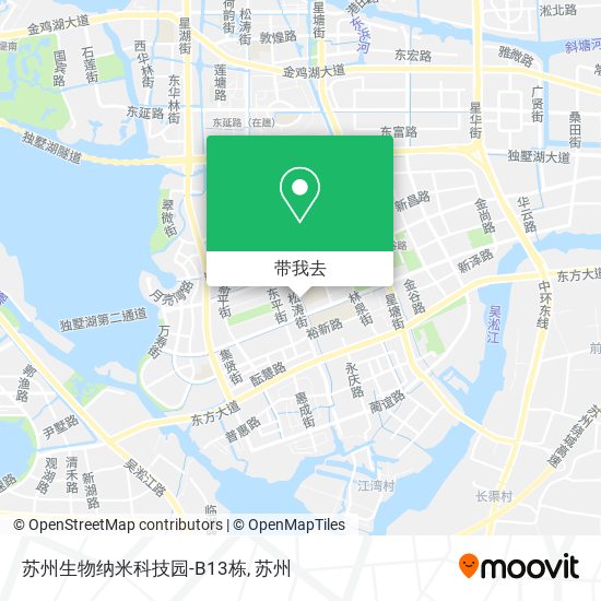 苏州生物纳米科技园-B13栋地图