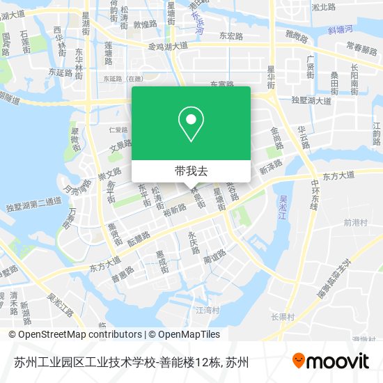 苏州工业园区工业技术学校-善能楼12栋地图
