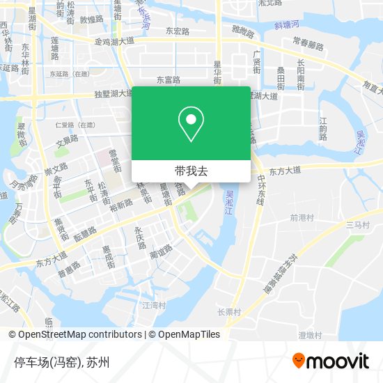 停车场(冯窑)地图