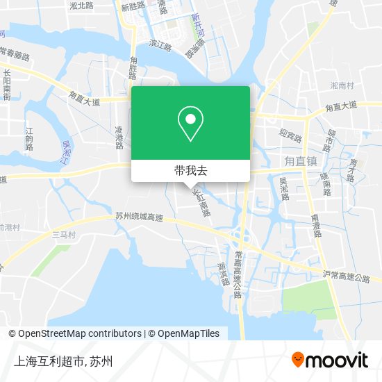 上海互利超市地图