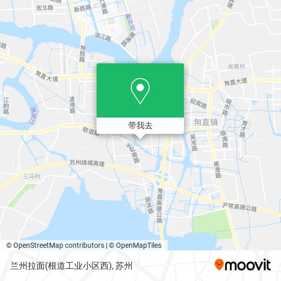 兰州拉面(根道工业小区西)地图