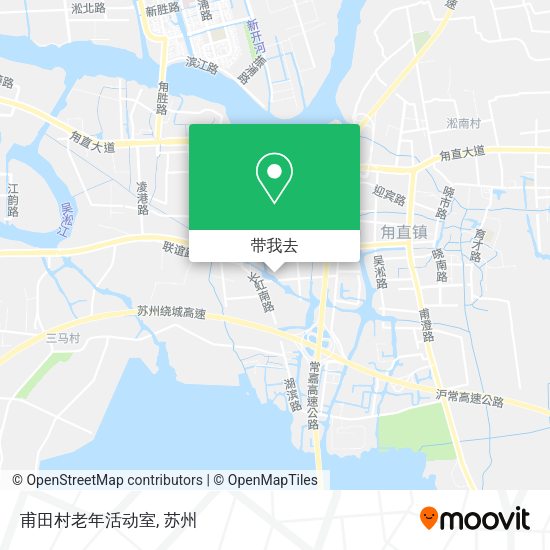甫田村老年活动室地图