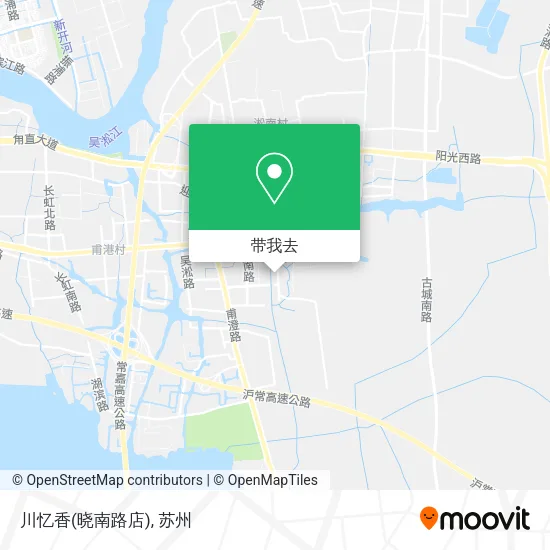 川忆香(晓南路店)地图