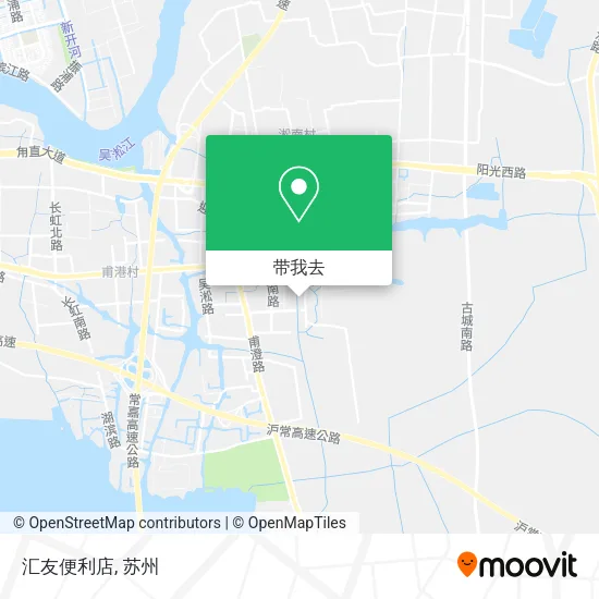 汇友便利店地图