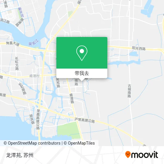 龙潭苑地图