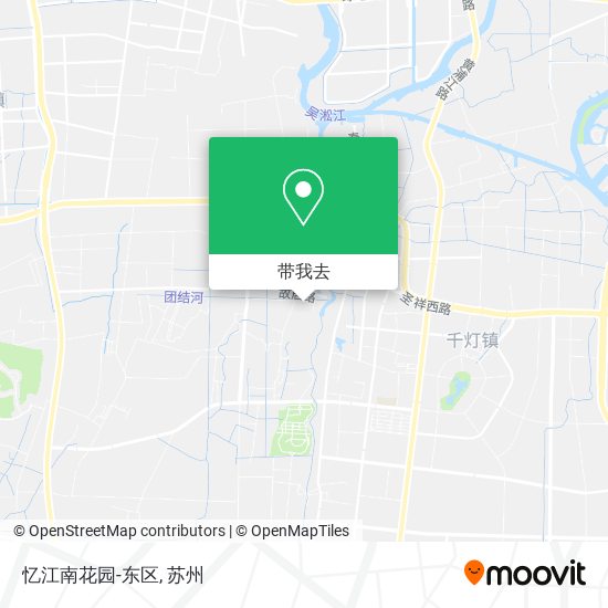 忆江南花园-东区地图