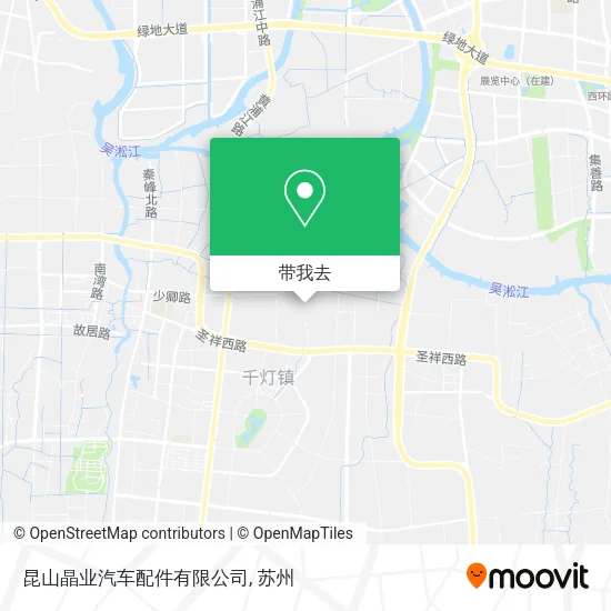 昆山晶业汽车配件有限公司地图