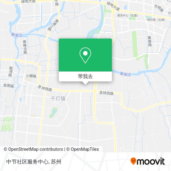 中节社区服务中心地图