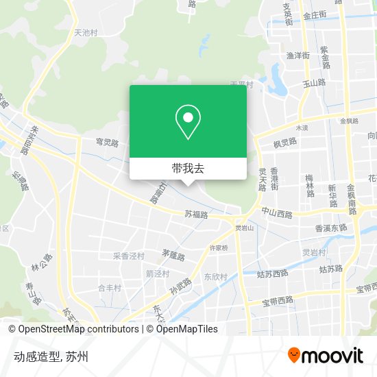 动感造型地图