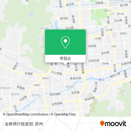 金桥商行批发部地图