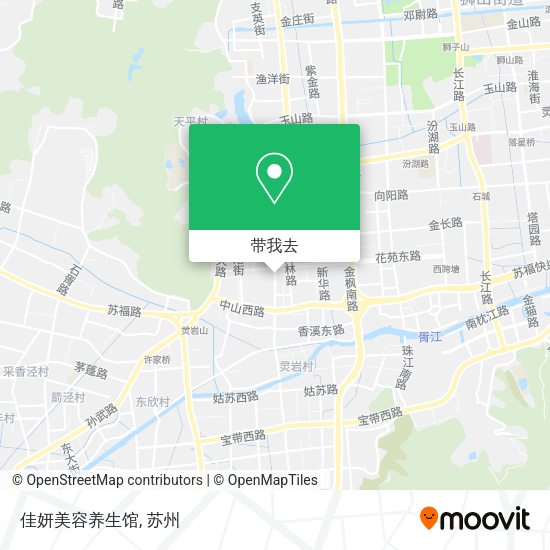 佳妍美容养生馆地图