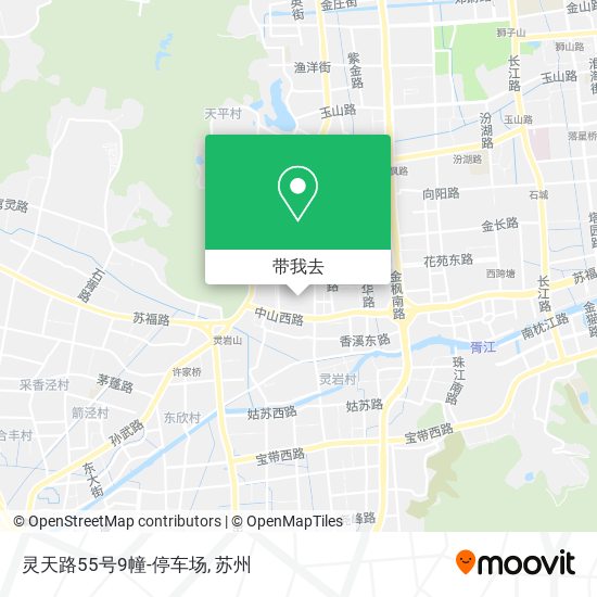 灵天路55号9幢-停车场地图