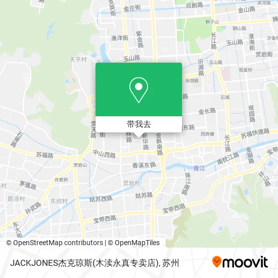 JACKJONES杰克琼斯(木渎永真专卖店)地图