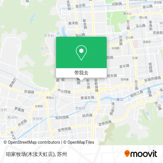 咱家牧场(木渎天虹店)地图