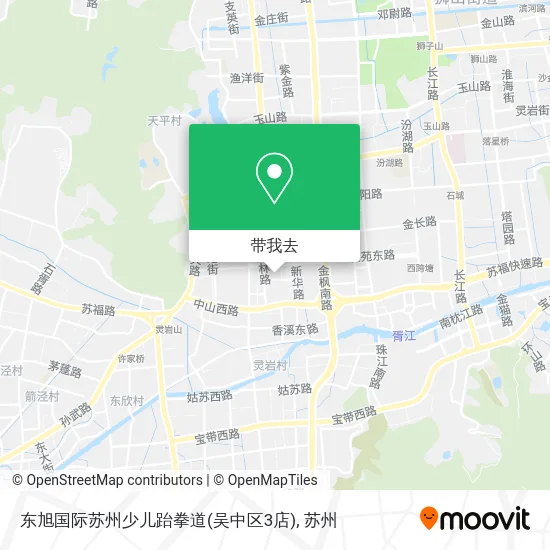 东旭国际苏州少儿跆拳道(吴中区3店)地图