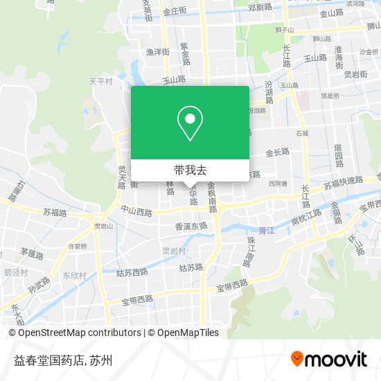 益春堂国药店地图