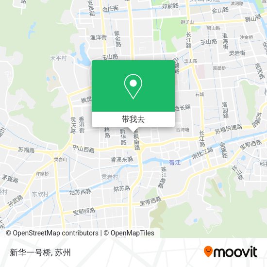 新华一号桥地图