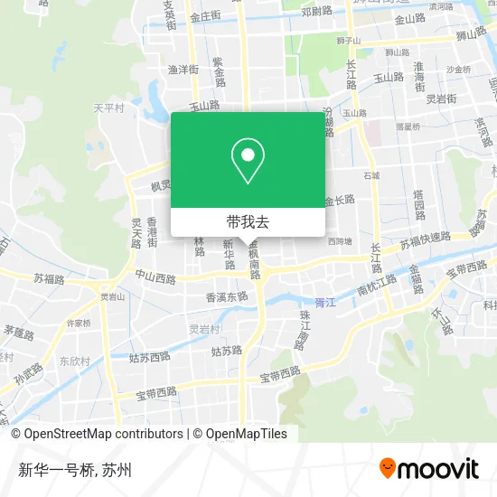 新华一号桥地图