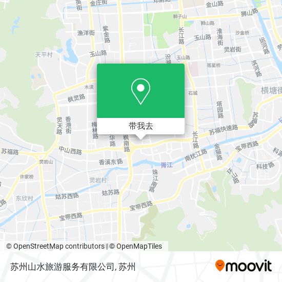 苏州山水旅游服务有限公司地图