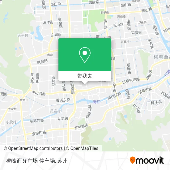 睿峰商务广场-停车场地图