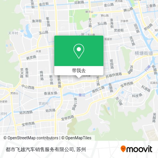 都市飞越汽车销售服务有限公司地图