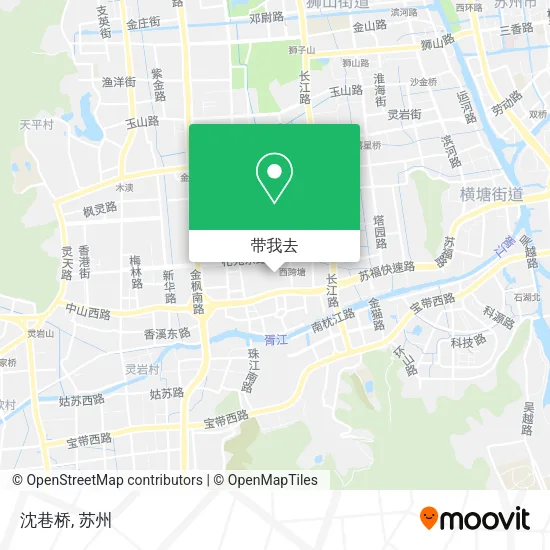 沈巷桥地图