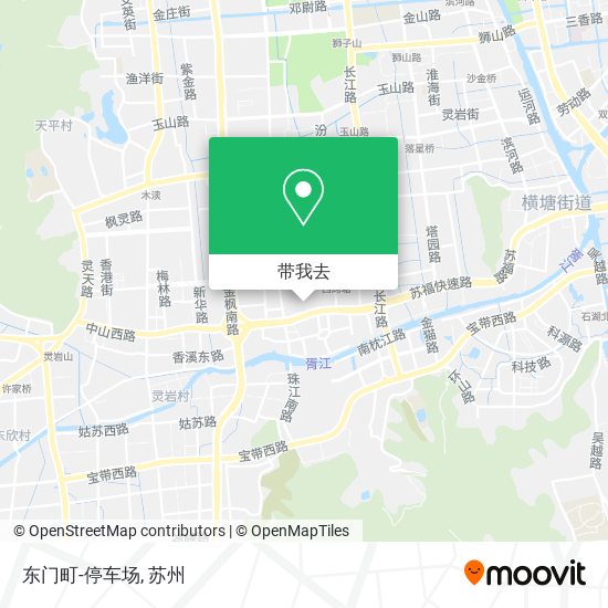 东门町-停车场地图