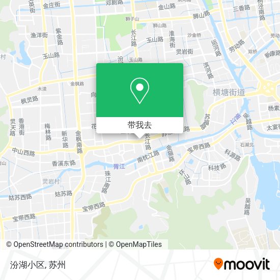 汾湖小区地图