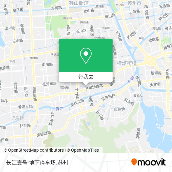 长江壹号-地下停车场地图