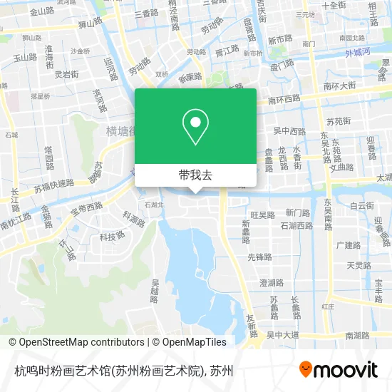 杭鸣时粉画艺术馆(苏州粉画艺术院)地图