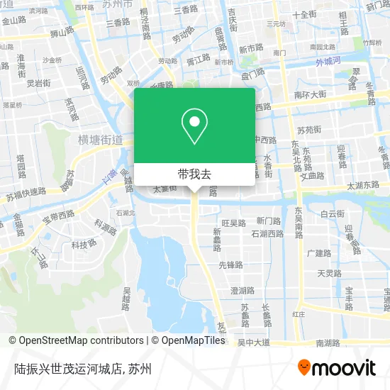 陆振兴世茂运河城店地图