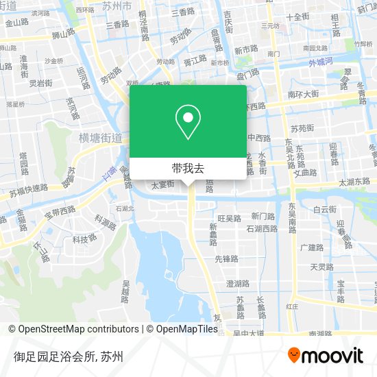 御足园足浴会所地图