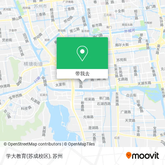 学大教育(苏成校区)地图