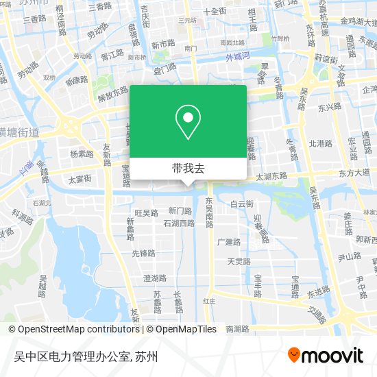吴中区电力管理办公室地图