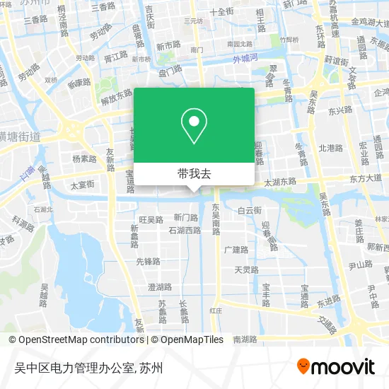 吴中区电力管理办公室地图