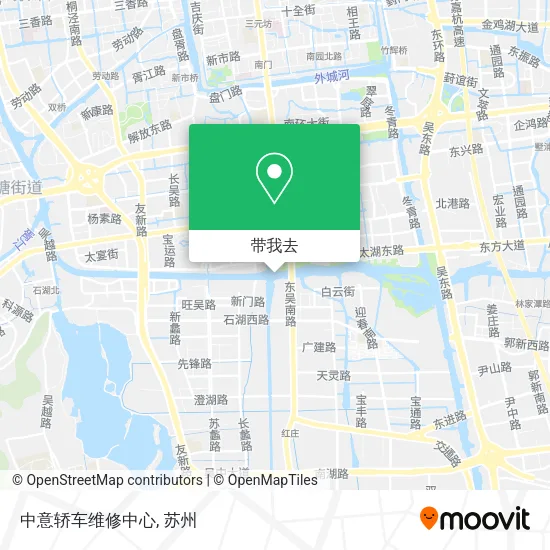 中意轿车维修中心地图