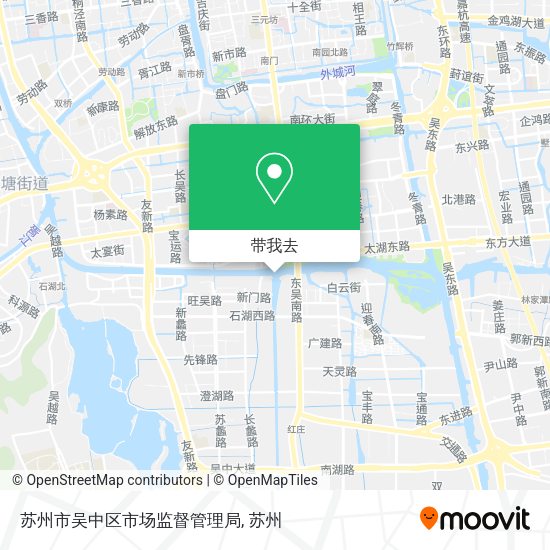 苏州市吴中区市场监督管理局地图